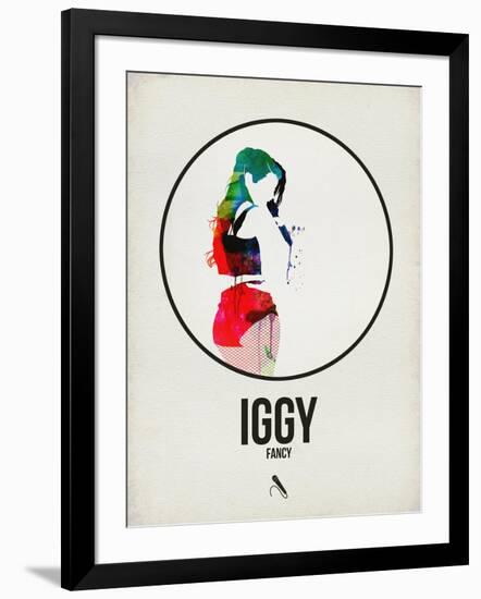 Iggy Watercolor-David Brodsky-Framed Art Print