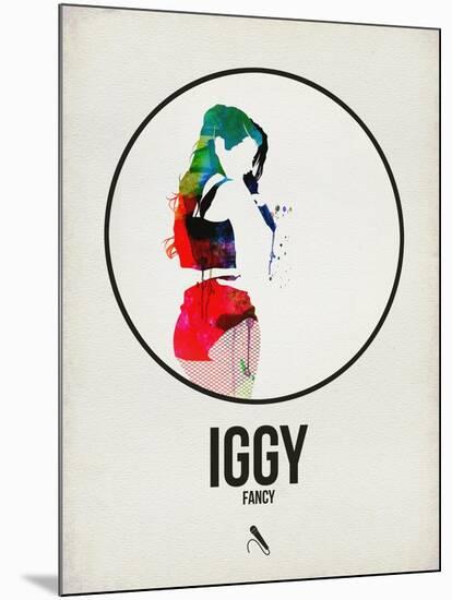 Iggy Watercolor-David Brodsky-Mounted Art Print