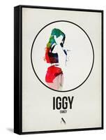 Iggy Watercolor-David Brodsky-Framed Stretched Canvas