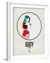 Iggy Watercolor-David Brodsky-Framed Art Print