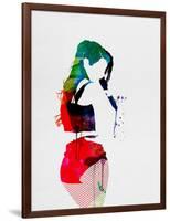 Iggy Watercolor-Lora Feldman-Framed Art Print