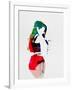 Iggy Watercolor-Lora Feldman-Framed Art Print