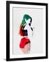 Iggy Watercolor-Lora Feldman-Framed Art Print