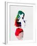 Iggy Watercolor-Lora Feldman-Framed Art Print