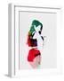 Iggy Watercolor-Lora Feldman-Framed Art Print