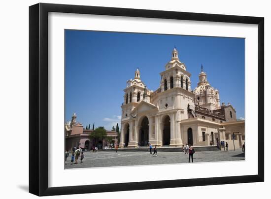 Iglesia Catedral at Plaza San Martin-Yadid Levy-Framed Photographic Print