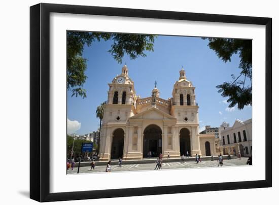 Iglesia Catedral at Plaza San Martin-Yadid Levy-Framed Photographic Print