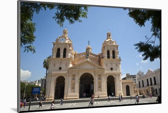 Iglesia Catedral at Plaza San Martin-Yadid Levy-Mounted Photographic Print