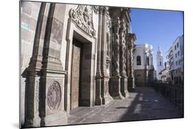 Iglesia de la Compania de Jesus, UNESCO World Heritage Site, Quito, Ecuador, South America-Peter Groenendijk-Mounted Photographic Print