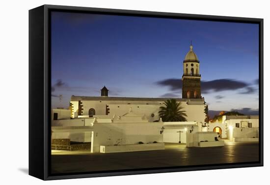Iglesia Nuestra Church, Teguise, Lanzarote, Canary Islands, Spain, Europe-Markus Lange-Framed Stretched Canvas