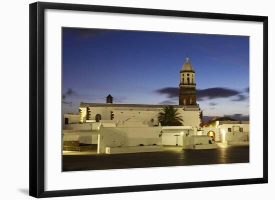 Iglesia Nuestra Church, Teguise, Lanzarote, Canary Islands, Spain, Europe-Markus Lange-Framed Photographic Print