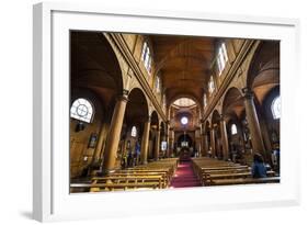 Iglesia San Francisco De Castro, UNESCO World Heritage Site, Castro, Chiloe, Chile, South America-Michael Runkel-Framed Photographic Print