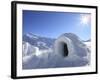 Igloo, Alps, Italy, Europe-Vincenzo Lombardo-Framed Photographic Print