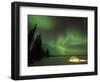 Igloo Lit Up at Night under Northern Lights Northwest Territories, Canada March 2007-Eric Baccega-Framed Photographic Print