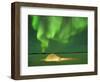 Igloo under Northern Lights, Northwest Territories, Canada March 2007-Eric Baccega-Framed Photographic Print