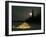 Igloo with Lights at Night by Moonlight, Northwest Territories, Canada March 2007-Eric Baccega-Framed Photographic Print