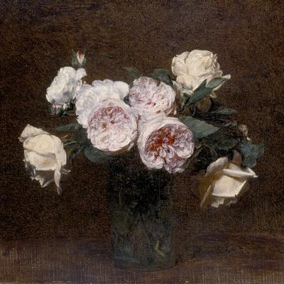 Still Life: Pink, White and Yellow Roses, 1894