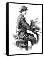 Ignace Jan Paderewski-null-Framed Stretched Canvas