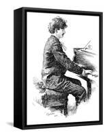 Ignace Jan Paderewski-null-Framed Stretched Canvas