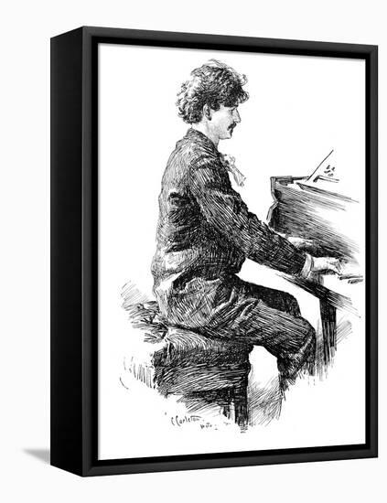 Ignace Jan Paderewski-null-Framed Stretched Canvas