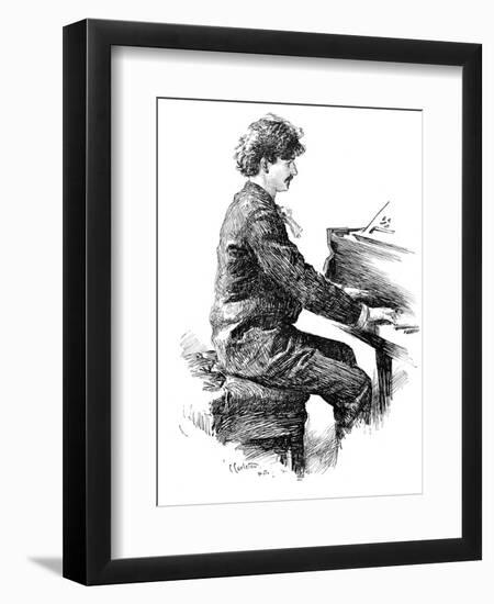 Ignace Jan Paderewski-null-Framed Premium Giclee Print