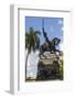 Ignacio Agramonte Statue, Camaguey, Cuba, West Indies, Caribbean, Central America-Rolf-Framed Photographic Print