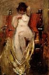 Nude, 1895-Ignacio Pinazo camarlench-Framed Giclee Print