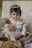 The Artists Son, Ignacio, Seated, 1887-Ignacio Pinazo camarlench-Giclee Print