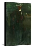 Ignacio Zuloaga as A Torero, C.1895 (Oil on Canvas)-William Rothenstein-Stretched Canvas