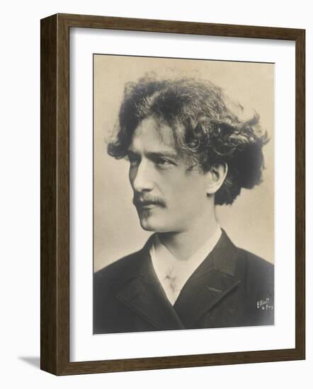 Ignacy Jan Paderewski Polish Pianist Composer and Statesman-null-Framed Photographic Print