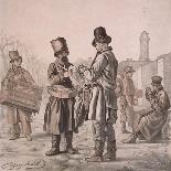 Street Milk Seller (From the Series These are Our People), 1842-Ignati Stepanovich Shchedrovsky-Framed Giclee Print