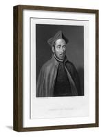 Ignatius of Loyola, Superior General of the Society of Jesus-W Holl-Framed Giclee Print