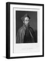 Ignatius of Loyola, Superior General of the Society of Jesus-W Holl-Framed Giclee Print