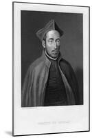 Ignatius of Loyola, Superior General of the Society of Jesus-W Holl-Mounted Giclee Print
