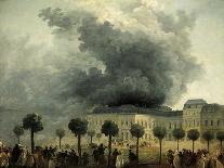 Fire at Palais Royal Opera, France, 1781-Ignazio Danti-Giclee Print