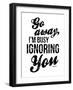 Ignoring-OnRei-Framed Art Print