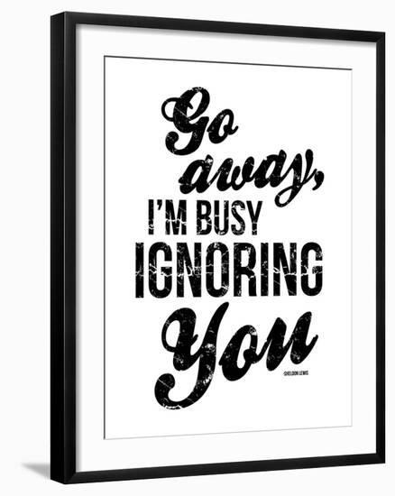 Ignoring-OnRei-Framed Art Print