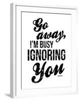 Ignoring-OnRei-Framed Art Print