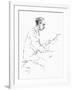 Igor Stravinsky (1882-1971)-Hilda Wiener-Framed Giclee Print