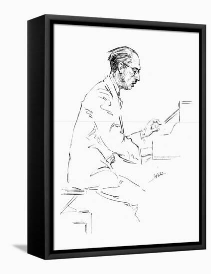 Igor Stravinsky (1882-1971)-Hilda Wiener-Framed Stretched Canvas