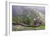 Igorot Woman, Rice Terraces, Agriculture, Philippine Cordilleras, Philippines-Keren Su-Framed Photographic Print