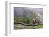 Igorot Woman, Rice Terraces, Agriculture, Philippine Cordilleras, Philippines-Keren Su-Framed Photographic Print