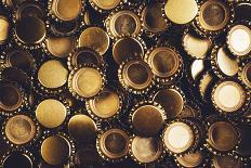 Beer Bottle Caps Piled-igorstevanovic-Photographic Print