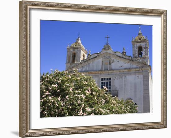 Igreja De Santa Maria, Lagos, Algarve, Portugal, Europe-Amanda Hall-Framed Photographic Print