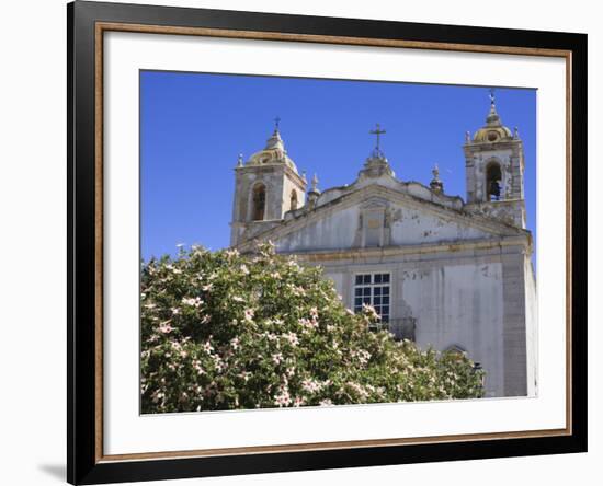 Igreja De Santa Maria, Lagos, Algarve, Portugal, Europe-Amanda Hall-Framed Photographic Print