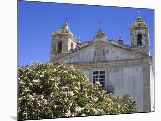 Igreja De Santa Maria, Lagos, Algarve, Portugal, Europe-Amanda Hall-Mounted Photographic Print