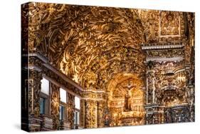 Igreja De Sao Francisco or Church of Saint Francis-Alex Saberi-Stretched Canvas