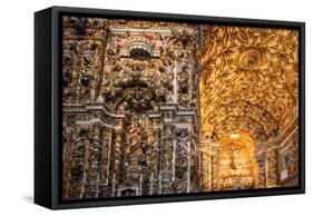 Igreja De Sao Francisco or Church of Saint Francis-Alex Saberi-Framed Stretched Canvas