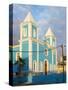 Igreja Nossa Senhora da Conceicao. Sao Filipe, the capital of the island. Fogo Island-Martin Zwick-Stretched Canvas