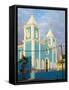 Igreja Nossa Senhora da Conceicao. Sao Filipe, the capital of the island. Fogo Island-Martin Zwick-Framed Stretched Canvas